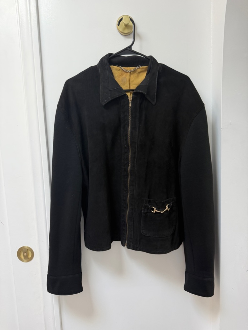 Vintage Joslyn Clarke Front Suede Jacket XL
